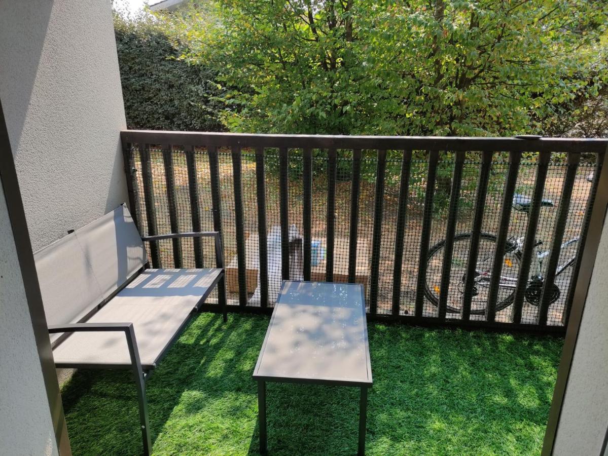 Superbe Appartement En Rez-De-Jardin A Lanton Ngoại thất bức ảnh