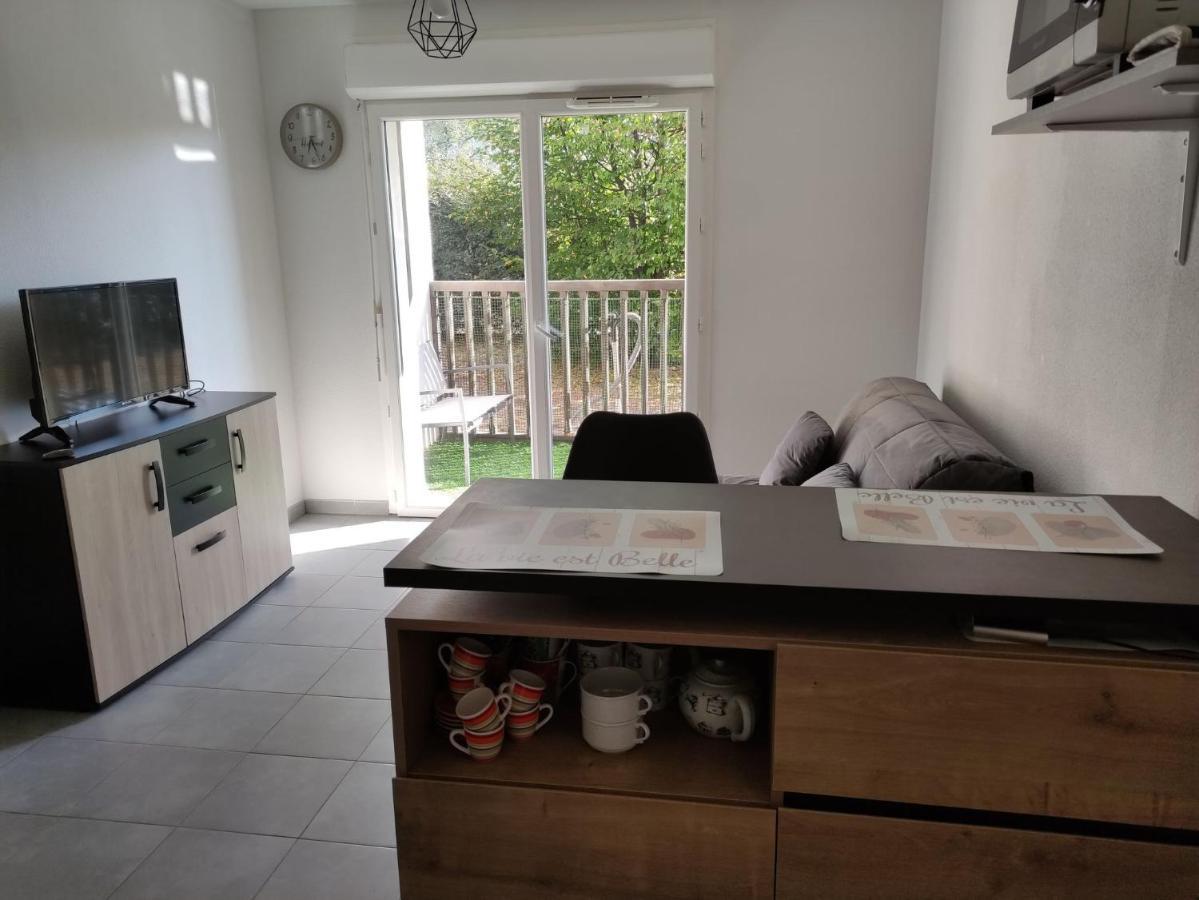 Superbe Appartement En Rez-De-Jardin A Lanton Ngoại thất bức ảnh